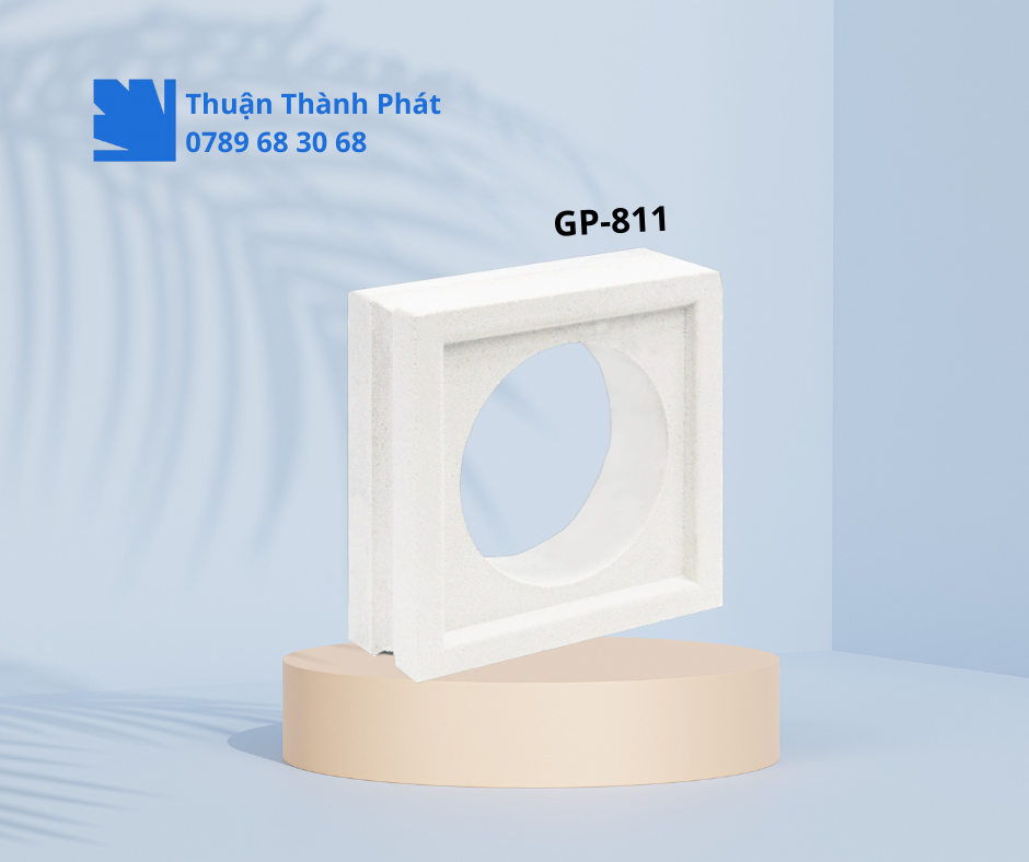 Gạch bông gió GB-811 Mặt chính