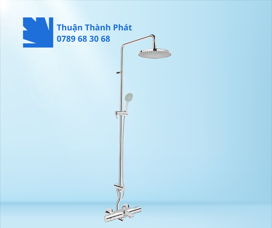 Vòi sen cây nóng lạnh Inax BFV-3415T-7C thiết kế sang trọng
