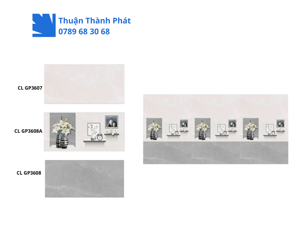 Gạch Ốp Lát Viglacera CL GP3603 4 Gạch Ốp Lát CL GP3603 Dễ thi công & bảo trì