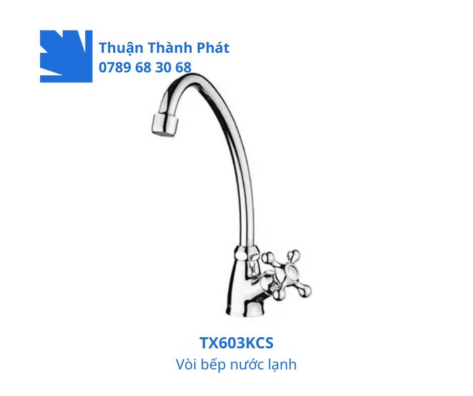 Vòi bếp nước lạnh TX603KS thích hợp nhiều không gian