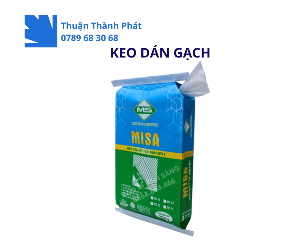 Keo dán gạch MISA trong thi công