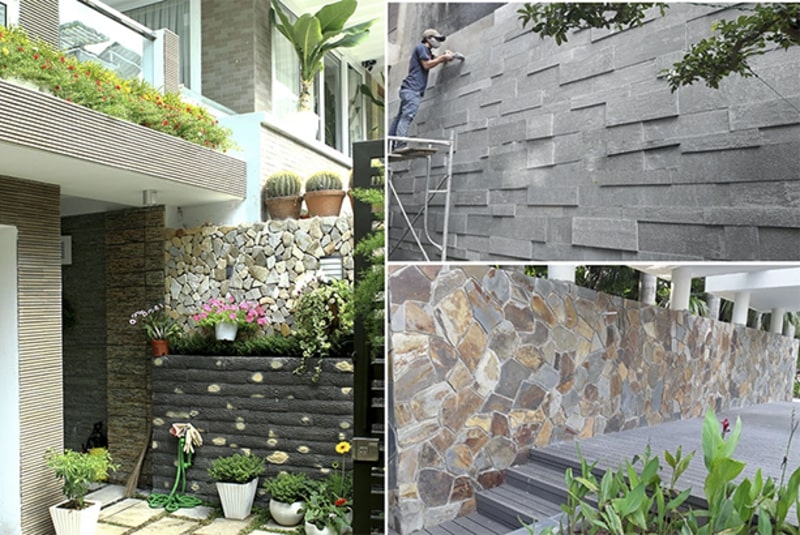 Gạch Đá Chẻ tổng hợp mẫu