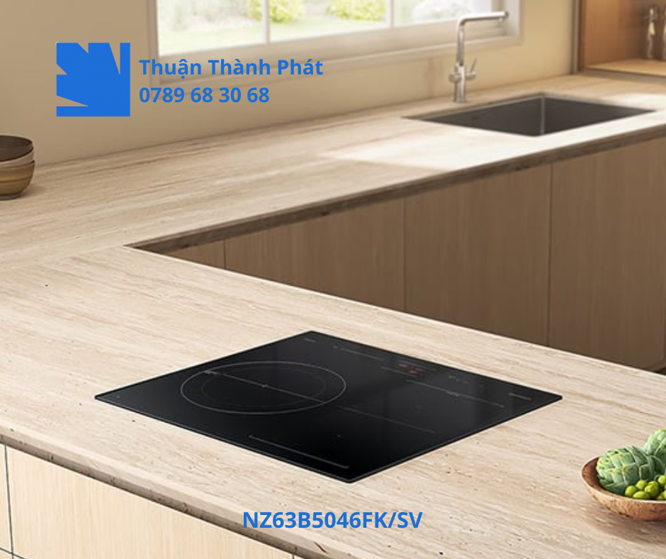 Bếp từ âm NZ64B5046FK/SV lắp âm trong nội thất bếp