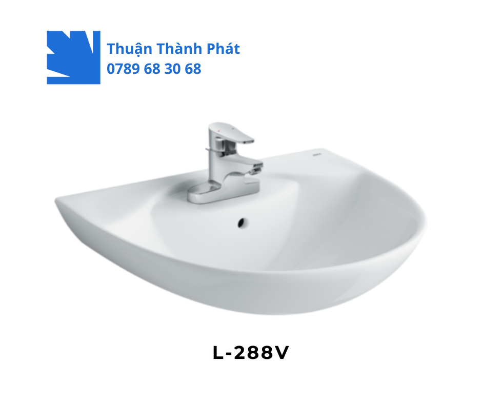 Lavabo Inax L-288V – Thiết kế mềm mại, tối ưu không gian