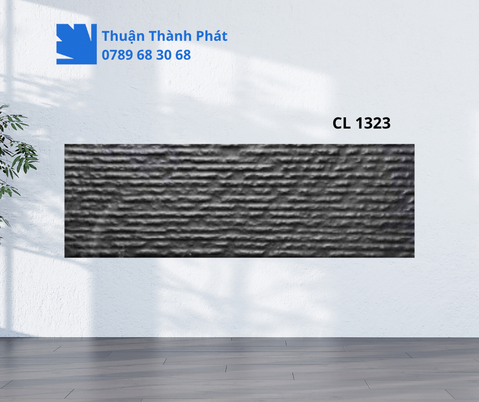 Gạch ốp tường Viglacera CL 1323 Gam xám đậm tinh tế