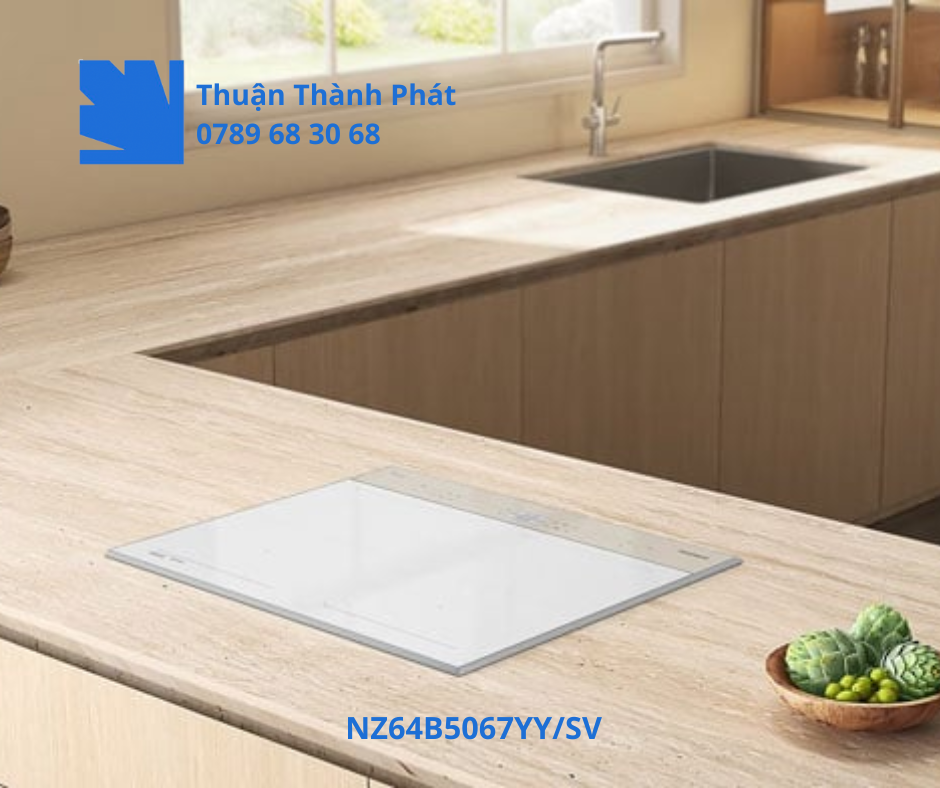 Bếp từ âm NZ64B5067YY/SV Linh hoạt với vùng nấu Dual Flex Zone