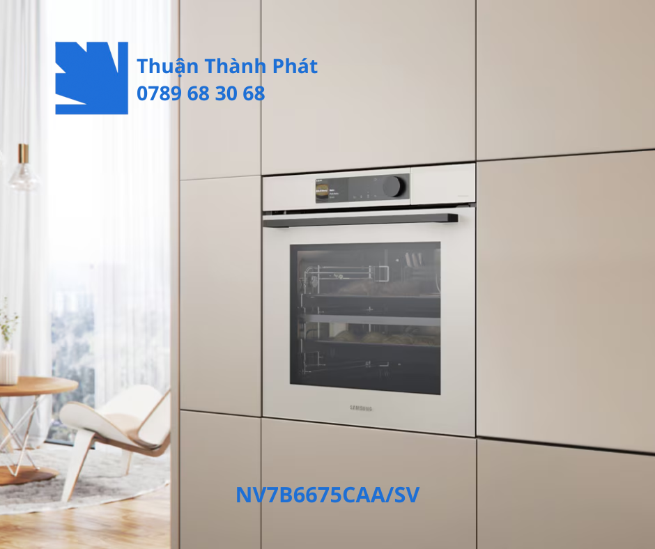 Lò Nướng NV7B6675CAA/SV lắp đặt trong tủ bếp