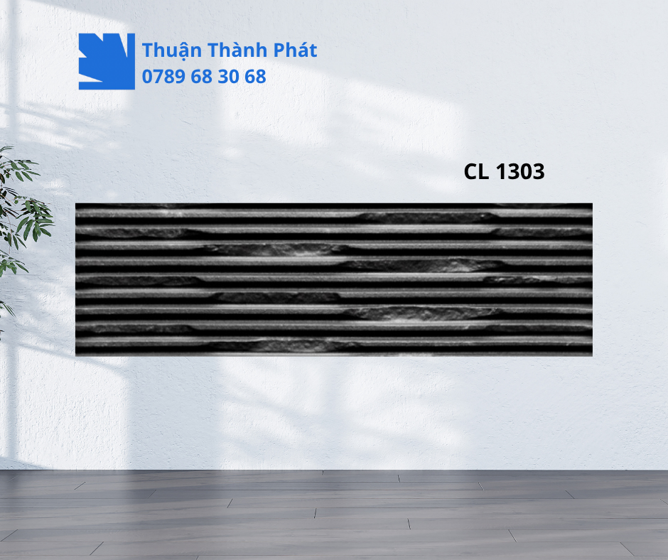 Gạch ốp tường Viglacera CL 1303 màu ghi men mờ