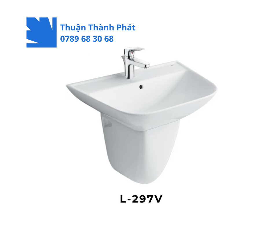 Lavabo INAX L-297V treo tường sang trọng