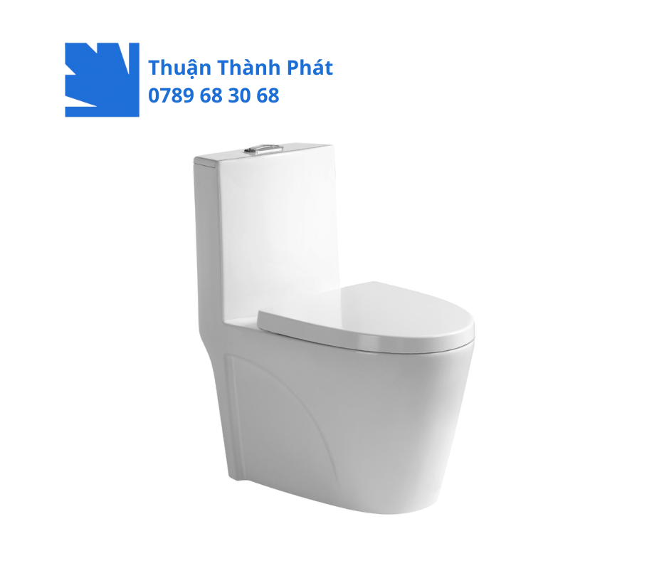 Bồn cầu 1 khối TUSLO T001 (6224) thiết kế liền khối