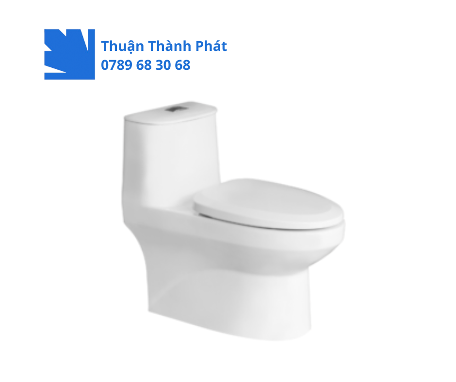 Bồn cầu 1 khối Thiên Thanh CK-32 Vega thiết kế liền khối