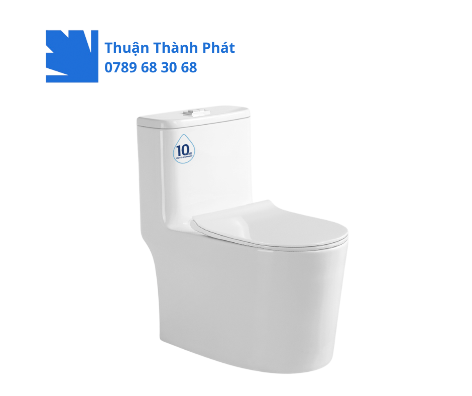 Bồn cầu 1 khối TUSLO T003 (6822) thiết kế liền khối