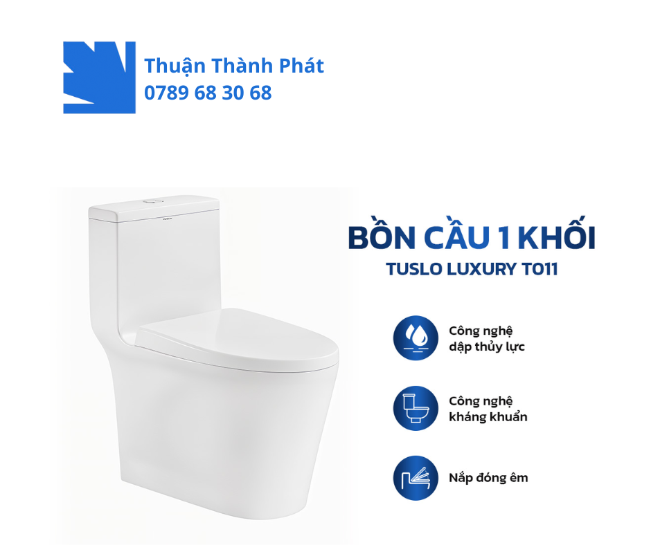 Bồn cầu TUSLO LUXURY T011 toàn cảnh