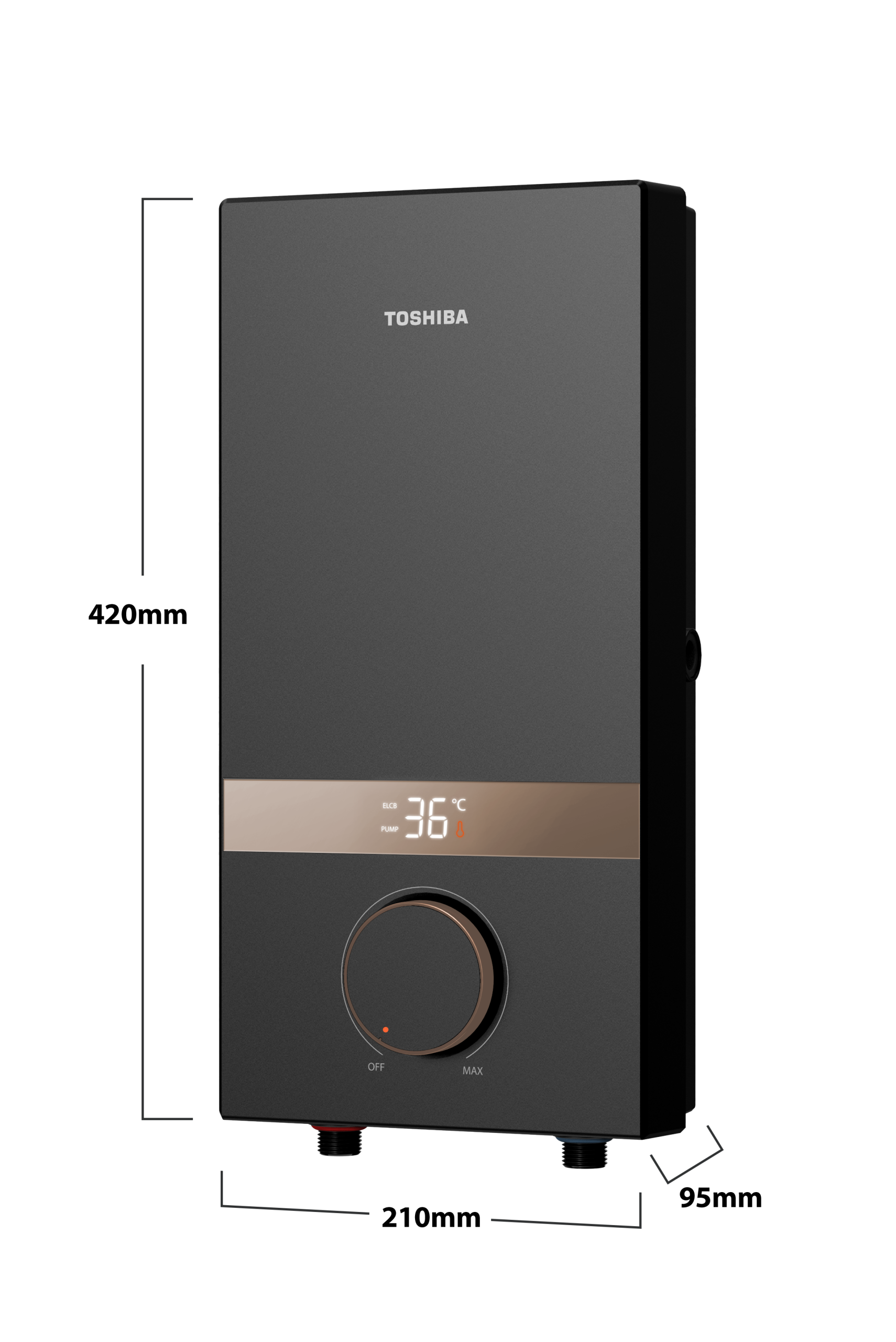 Máy tắm nước nóng Toshiba TWH-45EMCPVN(K)-CB