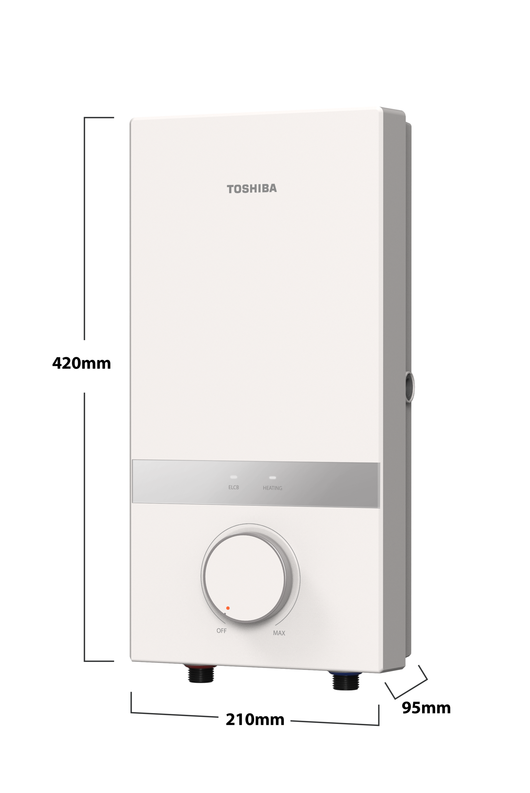 Máy tắm nước nóng Toshiba TWH-45MCNVN(W)-WB