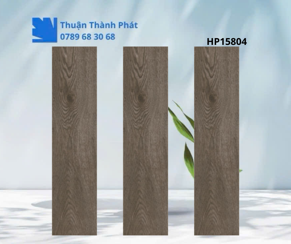 Gạch ốp lát HP15804 giả gỗ men nhám