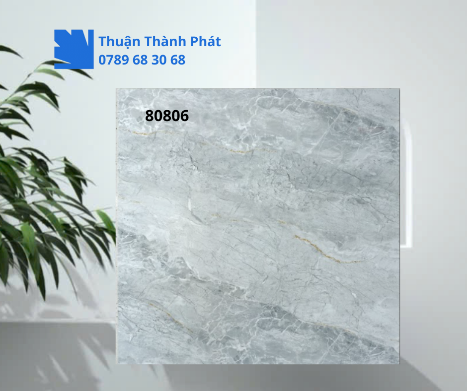 Gạch ốp lát 80806 men bóng vân đá
