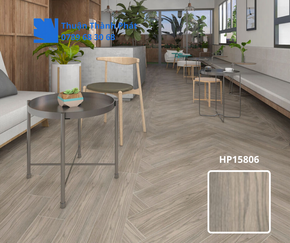 Gạch ốp lát HP15806 ứng dụng