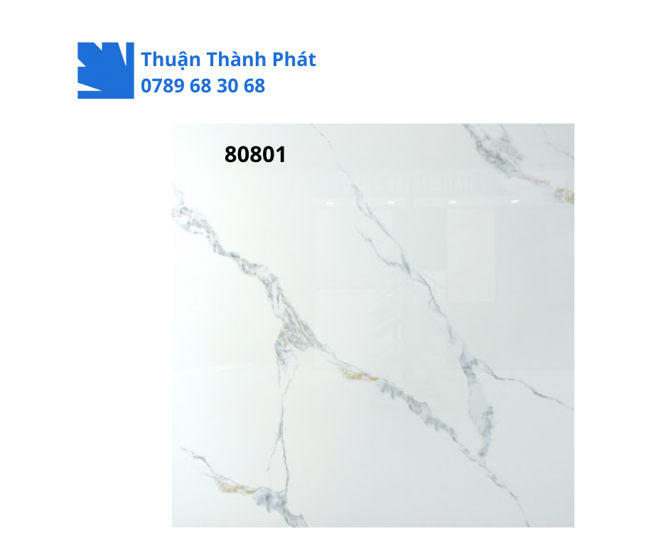 Gạch Ốp Lát 80801 3 Gạch ốp lát 80801 không gian rộng mở hơn nhờ kích thước gạch lớn