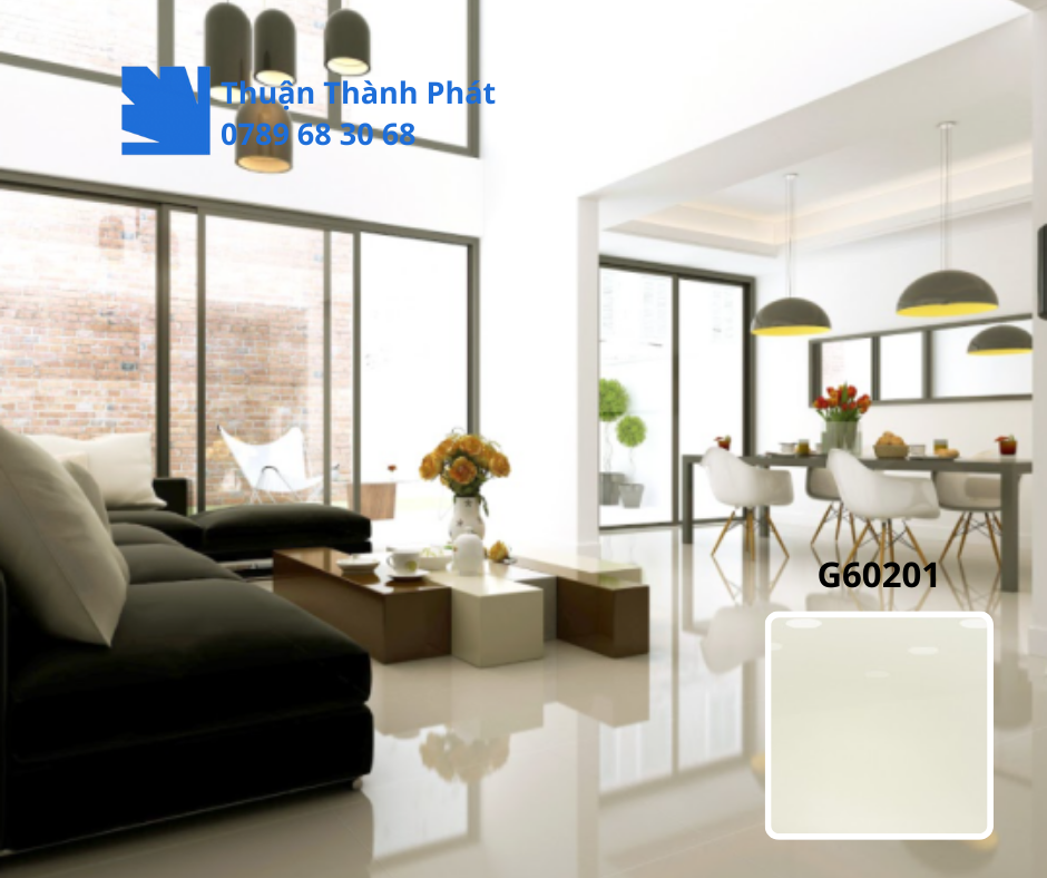 Gạch Lát Nền G60201 lát nền phòng khách